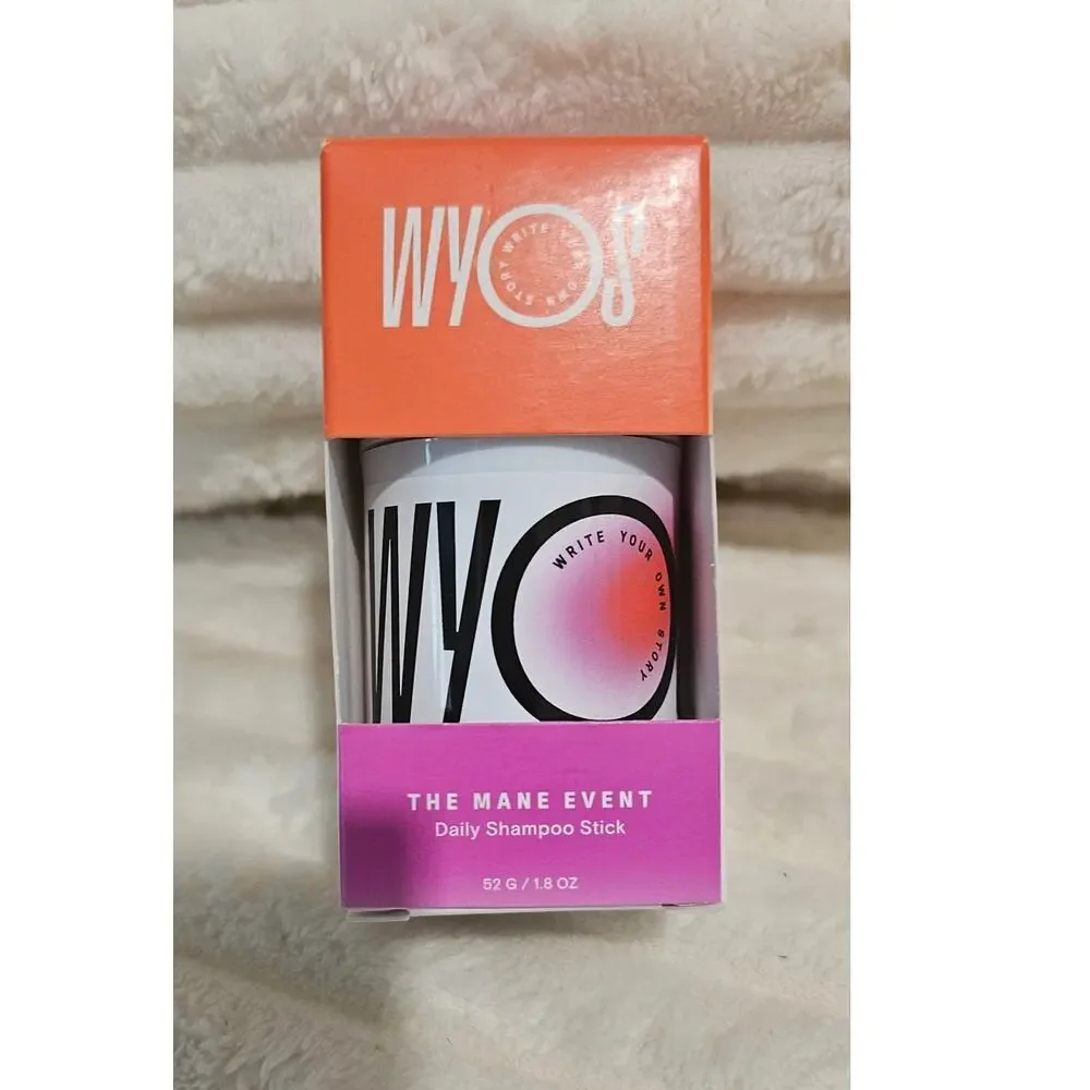 WYOS The Mane Event shampoo stick New TSA friendly Bundle of 5